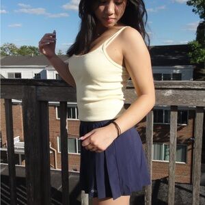 Alo Yoga Navy Tennis Skirt